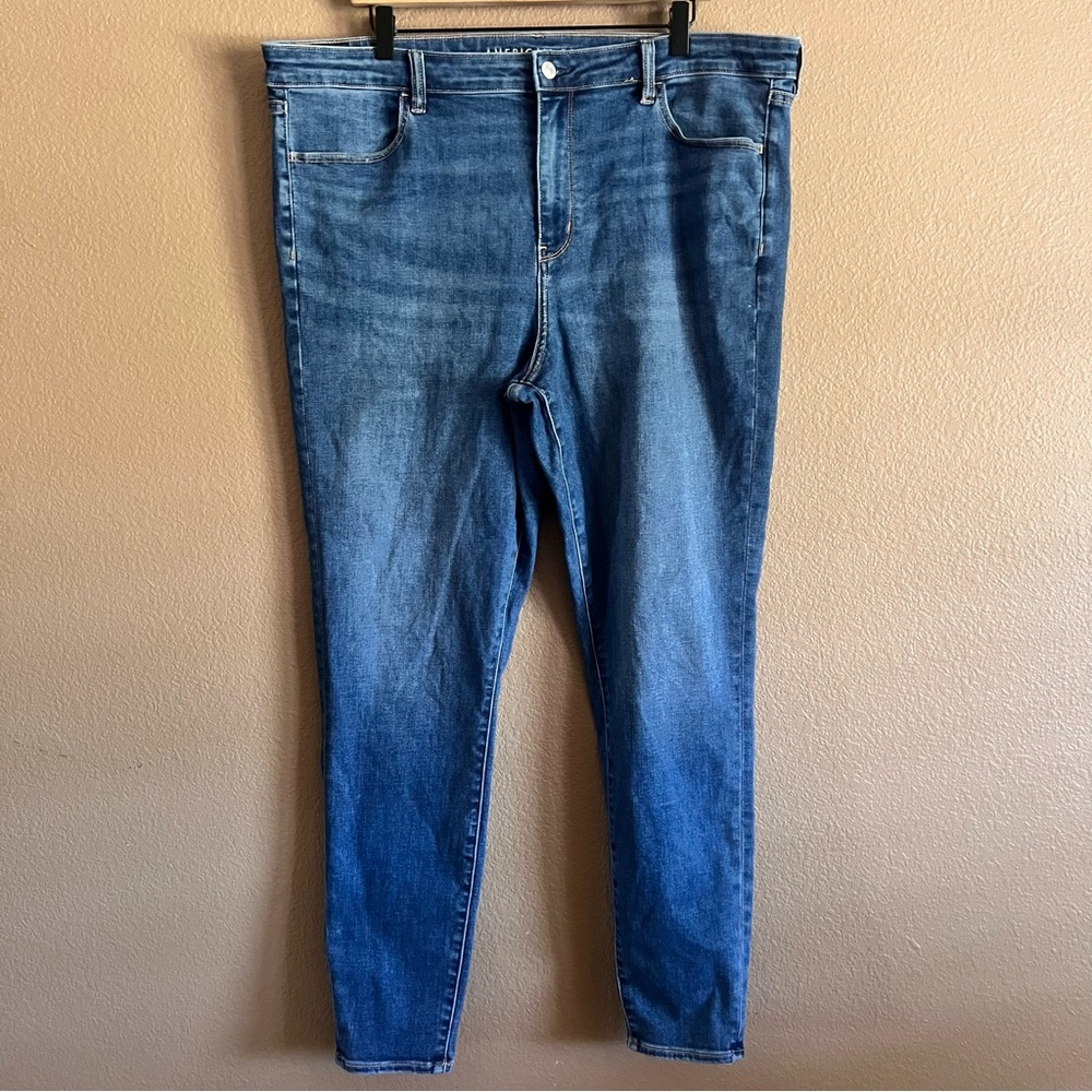 American Eagle Hi-Rise Jegging Next Level Stretch Jeans Size 20 Long